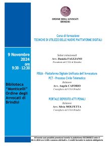 locandina evento 9 novembre 2024